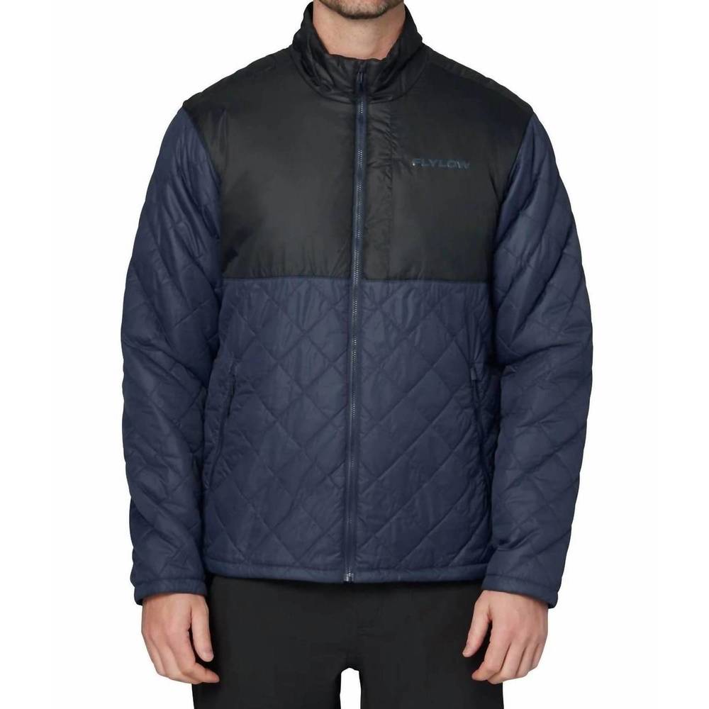 NEW FLYLOW GEAR men's dexter jacket in black night